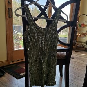 Charlotte Russe Sequin Tank Top
